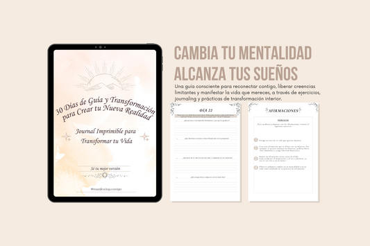 30 Días de Prompts Guiados - Diario para imprimir
